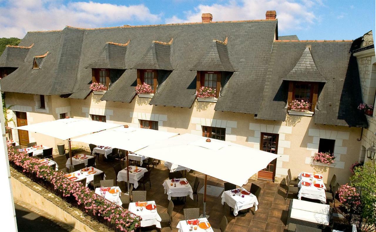 Logis Hotel La Croix Blanche Fontevraud Exterior photo